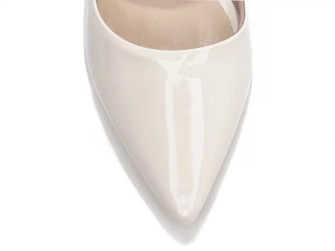 Scarpin Verniz Rosê Salto 6,5cm – Torricella