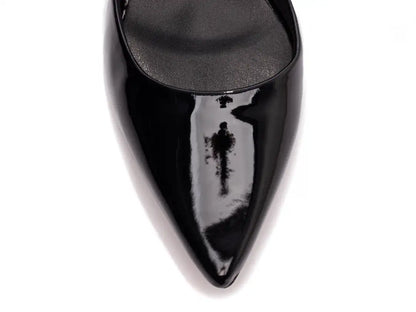 Scarpin Verniz Rosê Salto 6,5cm – Torricella