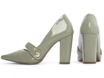 Sapato Scarpin Preto Salto Fino Torricella | Hyly Prime