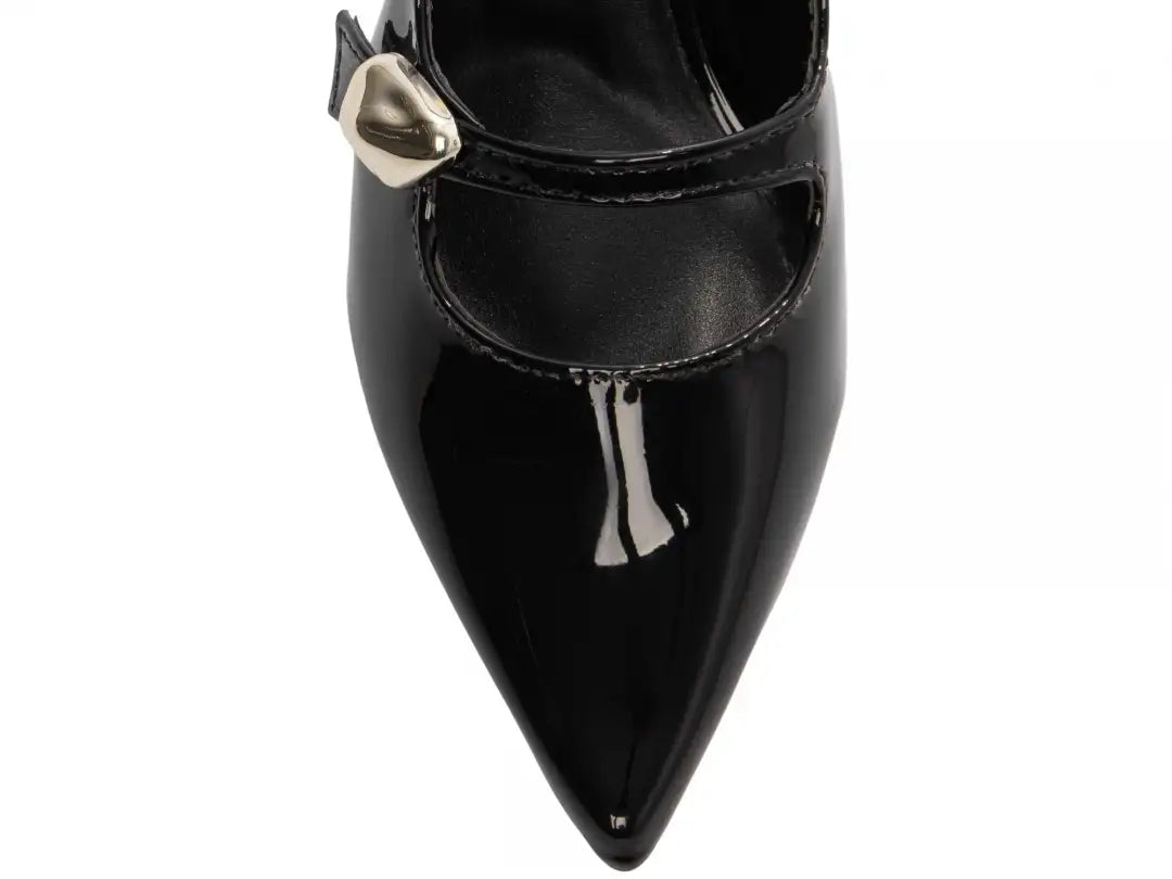 Sapato Scarpin Verniz Bege – Elegância e Conforto