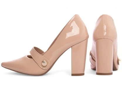 Sapato Scarpin Preto Salto Fino Torricella | Hyly Prime