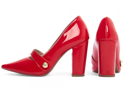 Sapato Scarpin Preto Salto Fino Torricella | Hyly Prime